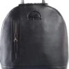WILD WOODS Leren Dames Rugtas M - Casual Rugzak - Nappa Leer - Zwart