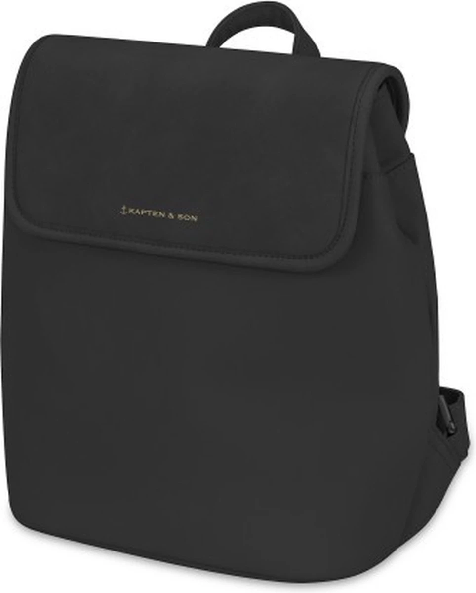 Kapten & Son Copenhagen All Black Rugzak 1 Kapten & Son Copenhagen All Black Rugzak