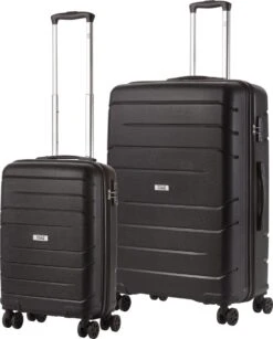TravelZ Big Bars Kofferset - Trolleyset TSA 2-delig - Handbagage En Groot - Zwart 13 TravelZ Big Bars Kofferset - Trolleyset TSA 2-delig - Handbagage En Groot - Zwart -Kofferland Goedkope Winkel 967x1200 1
