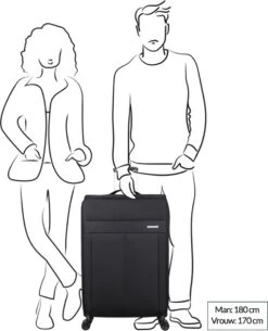 Decent D-Upright Large Koffer - 76 Cm Expandable - TSA Slot - Bordeaux Rood -Kofferland Goedkope Winkel 973x1200 11