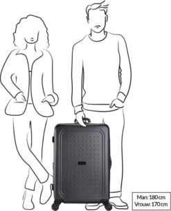 Decent Maxi-Air Trolley 77 Expandable Antraciet -Kofferland Goedkope Winkel 973x1200 8