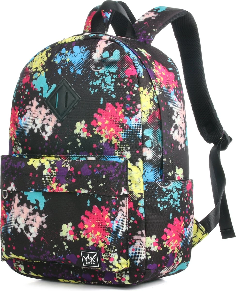 YLX Finch Rugzak. Zwart, Rood, Blauw, Roze, Geel. Recyceld Rpet Materiaal. Gerecyclede Plastic Flessen - Eco Friendly. Volwassenen - Tieners - Middelbare Scholieren - Jongens - Meisjes. 14" Laptop Sleeve. Backpack - Schooltas - Rugzak 2 YLX Finch Rugzak. Zwart, Rood, Blauw, Roze, Geel. Recyceld Rpet Materiaal. Gerecyclede Plastic Flessen - Eco Friendly. Volwassenen - Tieners - Middelbare Scholieren - Jongens - Meisjes. 14" Laptop Sleeve. Backpack - Schooltas - Rugzak - Afbeelding 2