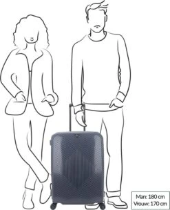 Decent Axiss Fix Koffer 68 Cm Donkerblauw -Kofferland Goedkope Winkel 975x1200 4