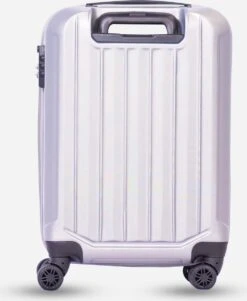 ©TROLLEYZ - Bali No.22 - Reiskoffer 78cm Met TSA Slot - Dubbele Wielen - 360° Spinners - 100% ABS - Reiskoffer In Metallic Grey -Kofferland Goedkope Winkel 986x1200