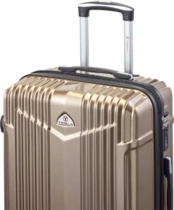 Tesla PC - Reiskoffer - 65 Cm - 4 Wielen - Goud -Kofferland Goedkope Winkel 996x1200